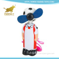 hot selling battery operation football toy mini portable fan for kids
